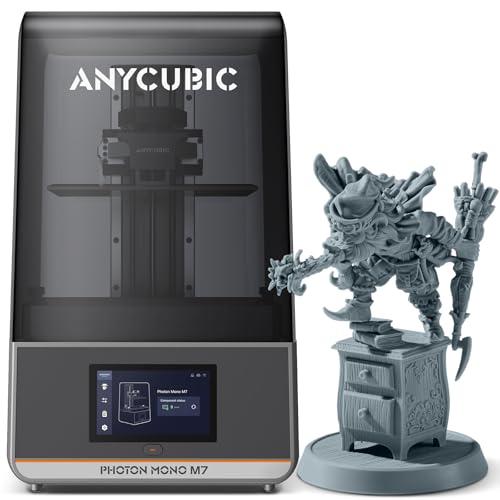 ANYCUBIC Photon Mono M7 Stampante 3D Resina, HD 14K Display da 10,1