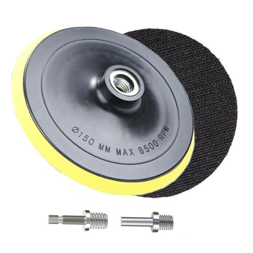 HOTCKB 2 Pezzi Platorello per Trapano 150mm Platorello con Gancio e Anello M14