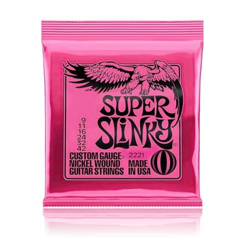 Super Slinky Nickel Wound, Corde per chitarra elettrica, diametro 9-42