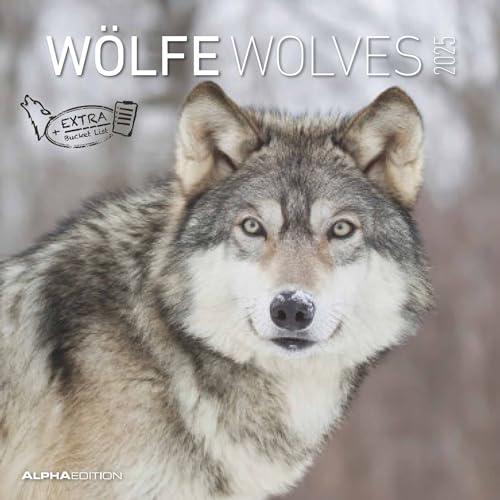 Wolves 2025 CALENDARIO DA PARETE 30X30 CM