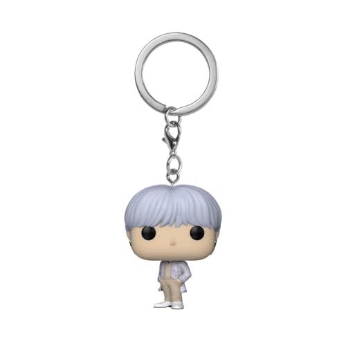 Funko Pop! Keychain: BTS - Suga - Mini Figura in Vinile da Collezione Novità Portachiavi - Riempitivi per Calze - Idea Regalo - Merchandising Ufficiale - Music Fans - Minifigure