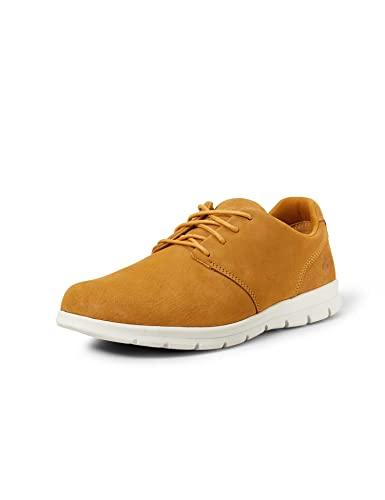 Timberland Graydon Oxford Basic, Scarpe Stile Oxford Uomo, Marrone (Wheat Nubuck), 45 EU