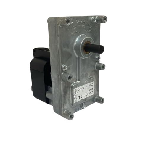 Motoriduttore velocità: 3rpm, diametro albero: 9.5mm, per stufe e caminetti a pellet: ARCE, CLEMENTI, ENVIRO, VESCOVI, PASQUALICCHIO