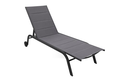 GARDEN FRIEND Lettino Cleo Antracite