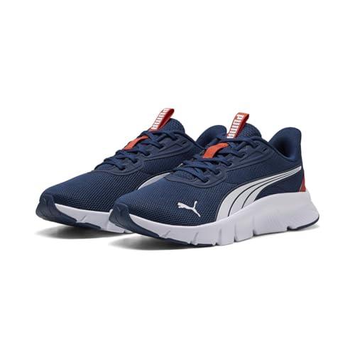 PUMA FlexFocus Lite Modern Jr, Sneaker Unisex - Bambini e Ragazzi, Persian Blue Fierce Red White, 39 EU