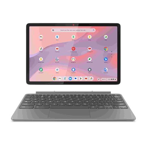 Lenovo Duet Chromebook 11” FHD+ (1920x1200), MediaTek Kompanio 838, RAM 4GB, Memoria 64GB, Schermo Touch, Chrome OS, Folio Stand e Tastiera inclusi, Compatibile con Microsoft 365