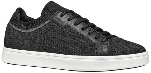 Geox U BALTMOORE D, Scarpe da Ginnastica Uomo, Black, 45 EU
