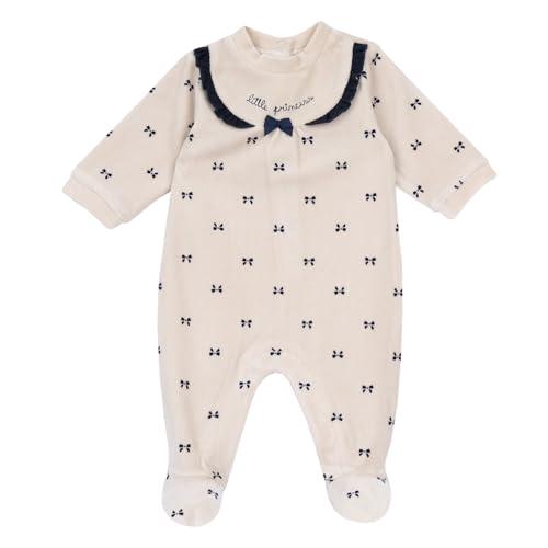 Chicco, Tutina Neonata in Calda e Morbida Ciniglia, con Comoda Apertura Entrogamba, Ideale per l'Inverno, Abbigliamento Bambina 0-24 Mesi, Designed in Italy