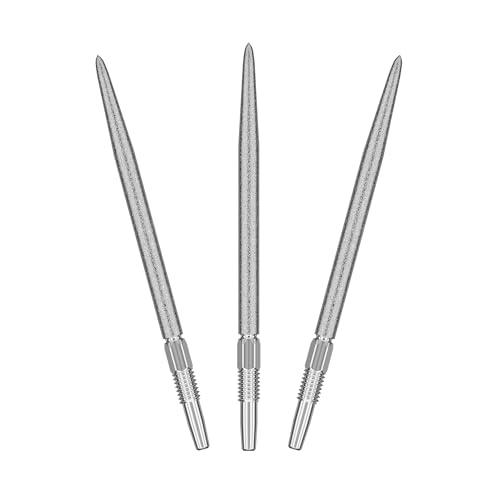 Target Darts Swiss Point SLK Luke Littler Punte per Freccette (Set di 3 Punte) 35MM – Argento | Punte per Freccette a Trama Ruvida, Punte di Ricambio in Acciaio per Freccette, Accessori per Freccette