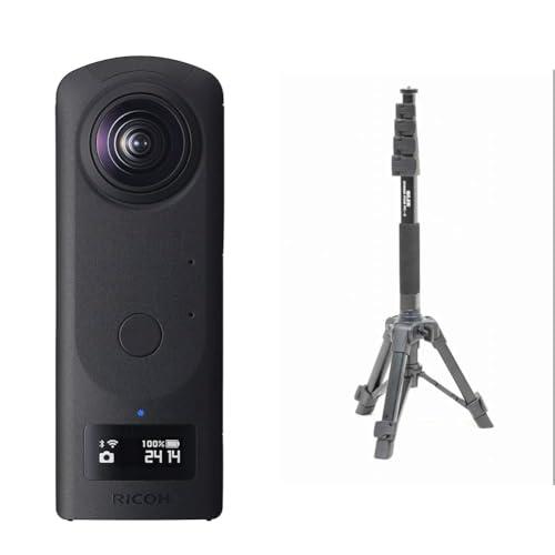 Fotocamera 360° Ricoh Theta Z1 51GB e monopiede SLIK STAND POD PC-5
