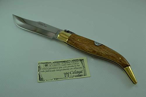 Coltello Celaya Classic Albacete Ottone di legno di quercia 10,90 cms