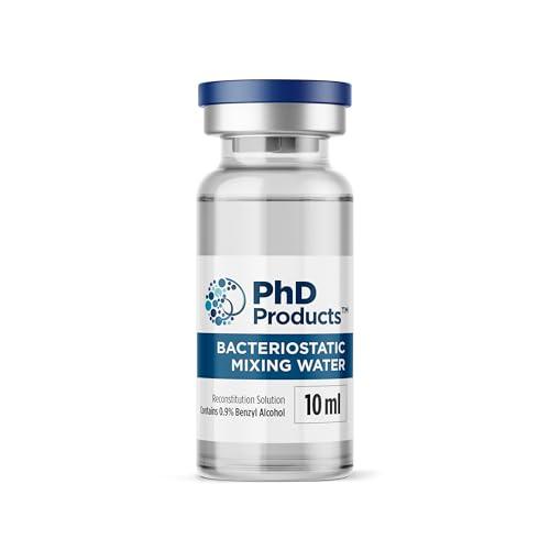 PhD Products Diluente batteriostatico - 10 ml - Soluzione di ricostituzione ultra pulita - Laboratorio UE