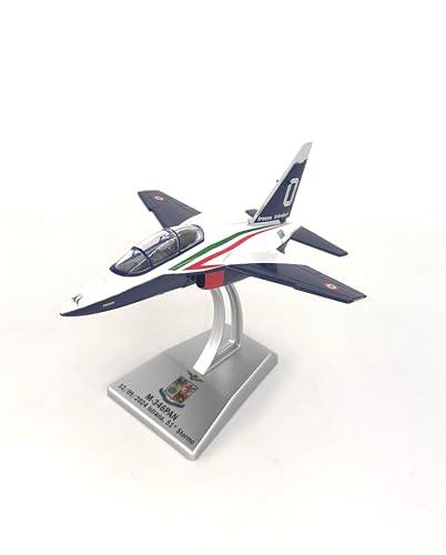 Italeri 48267 M-346 PAN Pony 0 nuovo aereo destinato a Frecce Tricolori (presentazione del 12 Settembre 2024), Scala 1:100, Die Cast Model/Modello in metallo montato