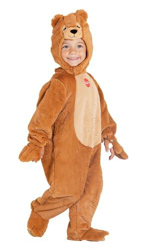 Ciao- Orsetto Orso Teddy Bear costume travestimento tuta tutina peluche originale Trudi (Taglia 2-3 anni)