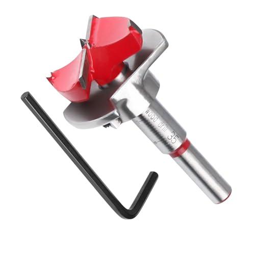 flintronic Set di Punte per Trapano, 35mm Punte per Legno, Set Punte Trapano Cemento, Forature per Legno, Apriscatole per Lavorazinoe(Depth Range 10~40mm)…