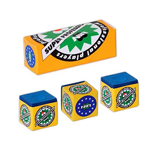 Longoni NIR - Getti da Biliardo, 3 Pezzi, Colore: Blu