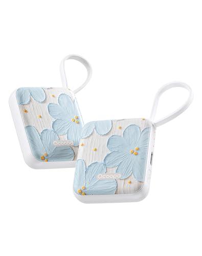 OCOOPA UT5 Nano Scaldamani Elettrico Confezione da due, Tre Livelli di Riscaldamento, Scaldamani Ricaricabile Portatile Scalda mani Tascabili, Regali, Essenziali per il Freddo Invernale in Esterni