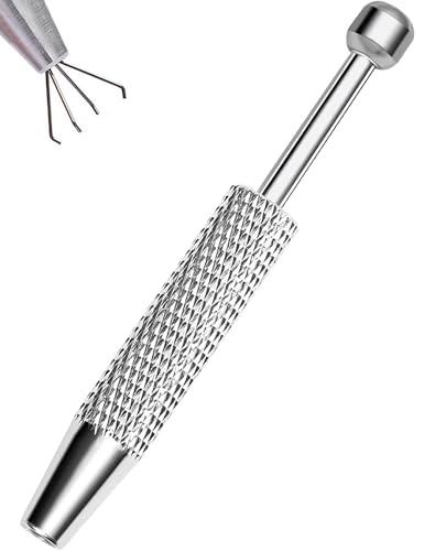 OUFER Presa a Sfera, Strumento di Apertura per Sfere di Piercing, 16G 18G Piercing Guiding Needle Tool, Chirurgenstahl Accessori per Piercing a Orecchio e Naso Labret