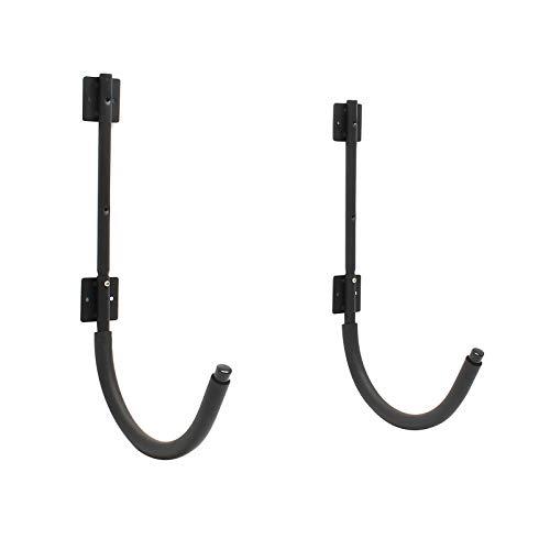 Wiltec Supporto per Kayak a Parete Portacanoa a Muro Preforato in Acciaio e Materiale espanso Gancio Surf
