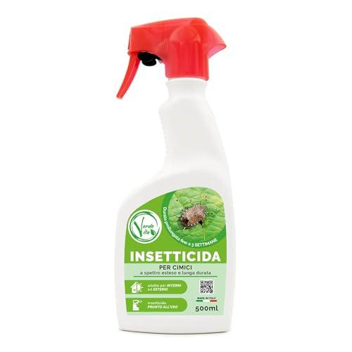 VerdeVita Insetticida Spray Cimici – Interno ed Esterno, Azione Rapida e Duratura, Ampio Spettro di Efficacia