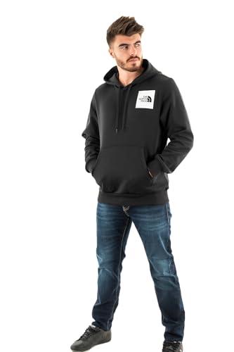THE NORTH FACE NF0A89EUJK3 M FINE Hoodie Maglia Lunga Uomo TNF Black Taglia XL