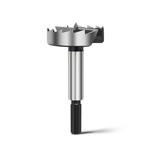 Forstner, punta da 45 mm, per legno, punte Forstner, diametro 45 mm, lunghezza 90 mm con codolo esagonale da 8 mm