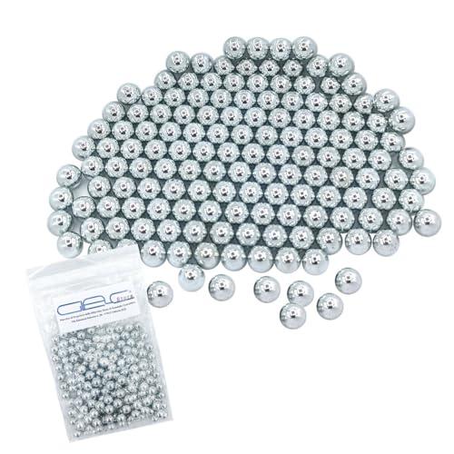 Glac Store 250 Pz Pallini in Acciaio Metallo da 6 mm per Softair Soft Air Pistole Fucili 0,80 Grammi Calibrati per Airsoft