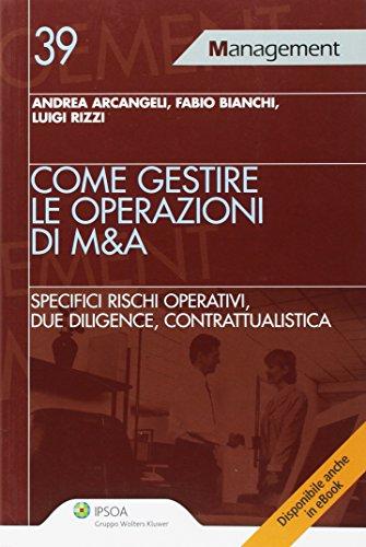 Come Gestire Le Operazioni Di M&A