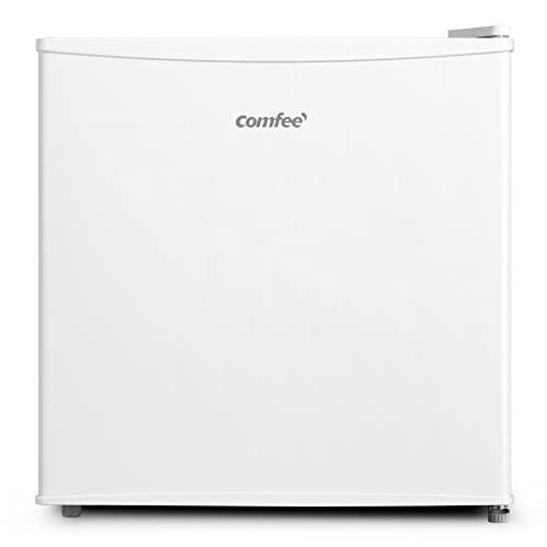 COMFEE' RCU40WH2(E) 31L Congelatore piccolo, Freezer piccolo con porta reversibile, Mini congelatore a 4 stelle, Silenzioso, Per Ufficio, Hotel, Casa, Bianco