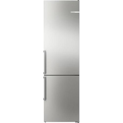 Bosch - Frigorifero congelatore 203 x 60 cm, serie 6, KGN39AIAU, raffreddamento da 260 l e congelatore da 103 l, Total No Frost, VitaFresh XXL – Fresco, silenzioso, Flex Interior, acciaio spazzolato