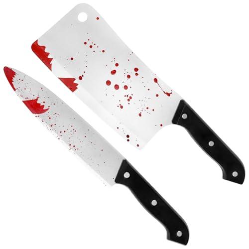 DERAYEE Coltello Finto,Pugnale in Plastica Halloween,Pugnale per Feste di Halloween