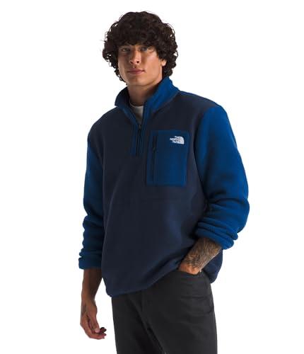 THE NORTH FACE NF0A883S8ZE M YUMIORI 1/4 Zip Maglia Lunga Uomo Summit Navy/Estate Blue Taglia L