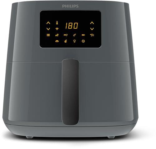 Philips Airfryer Essenziale XL Digital HD9280/60, friggitore senza petrolio, 1,2 kg, tecnologia aerea rapida, 7 preset, grigio