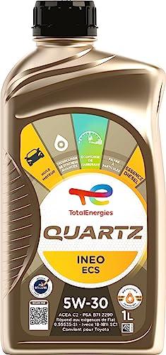 TotalEnergies Quarzo Ineo ECS 5W-30, olio motore benzina e diesel, 1 litro