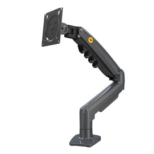 Ergosolid Supporto per Monitor PC, Monitor, Braccio articolato ergonomico, Molla a Gas, 17-30 Pollici, VESA 75 mm e 100 mm, Girevole a 360°