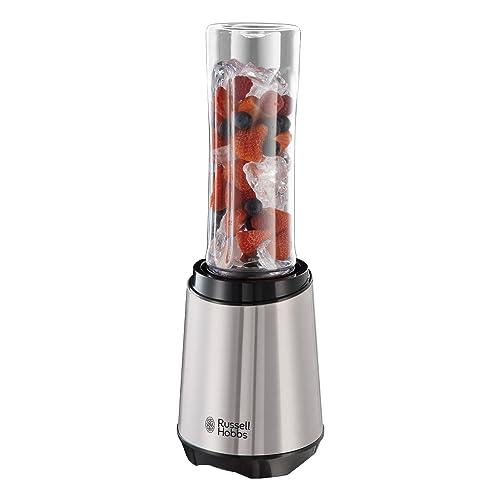Russell Hobbs Frullatore - Robot da cucina e Frullatore Portatile - Motore potente da 23.500 giri-min, Contenitore di Miscelazione da 600 ml, No BPA, lavabile in lavastoviglie, Acciaio Inox, 23472-56