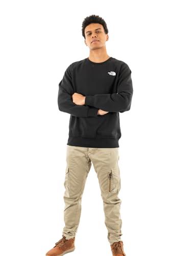 THE NORTH FACE NF0A89FAJK3 M Raglan Box NSE Crew Maglia Lunga Uomo TNF Black Taglia S