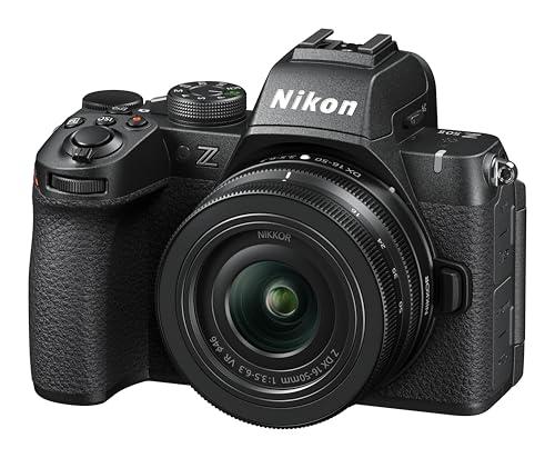 Nikon Z50II, NIKKOR Z DX 16-50 VR+Lexar SD128GB, Fotocamera Mirrorless, CMOS DX 20.9MP, Processore EXPEED7, Sistema AF, Mirino Elettronico EVF, LCD 3.2