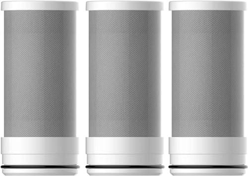 Waterdrop WD-FF-01A - Filtro di ricambio certificato NSF per il sistema di filtraggio del rubinetto, riduce il cloro, il gusto e l'odore, durata fino a 9 mesi (3 confezioni)