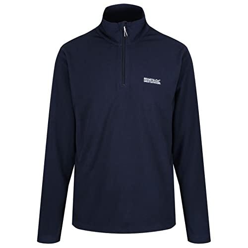 Regatta Thompson Giacca in pile Uomo, Blu (Navy), 50 EU (Taglia produttore: M)