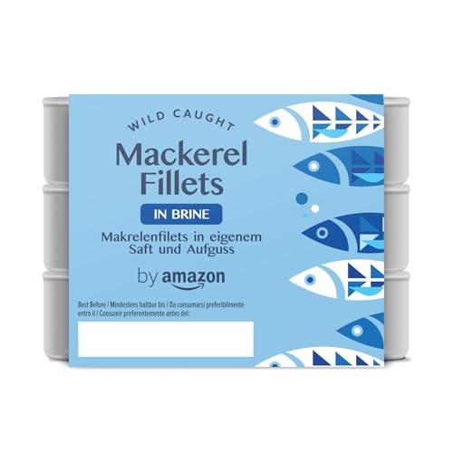 by Amazon Filetti Di Sgombro In Salamoia, 3x125g