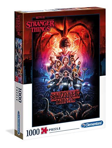 Clementoni 2-1000 teile Stranger Things Italia Puzzle, Multicolore, 1000 pezzi, 39543