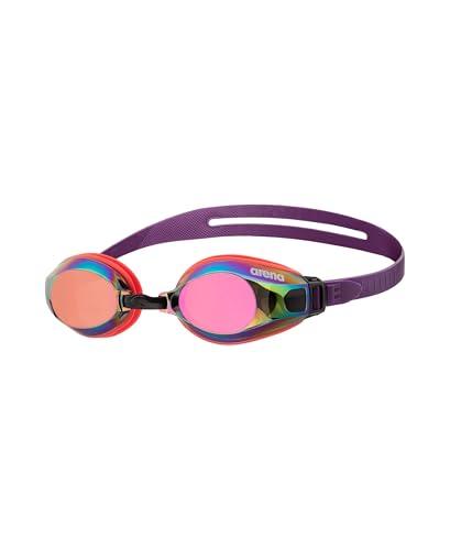 ARENA Zoom X-Fit Mirror, Occhialini Unisex-Adult, Multicolore, Copper-Bright_Coral-Plum