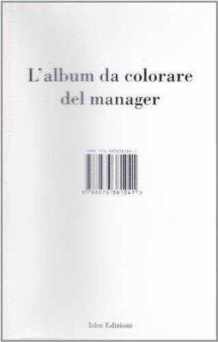 L'album da colorare del manager