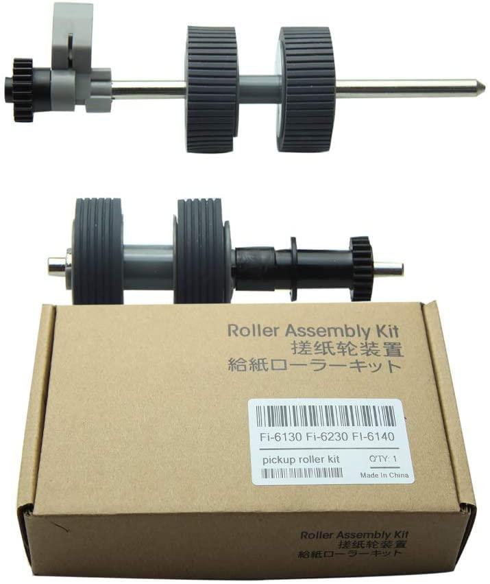 PA03540-0001 Rullo freno e PA03540-0002 Rullo di picking per Scanner Fujitsu Fi-6130 FI-6130Z FI-6230 FI-6140 FI-6240 FI-6125 FI-6225