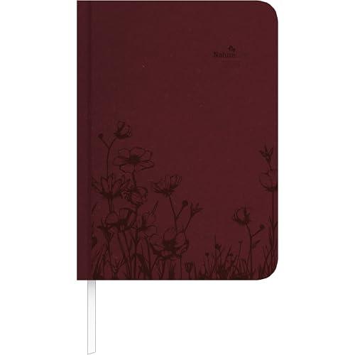 Alpha Edition - Mini timer settimanale Nature Line Flower 2026 – Agenda tascabile A6 (11 × 15 cm) con panoramica mensile e area note, agenda ecologica per lavoro, scuola e uso quotidiano