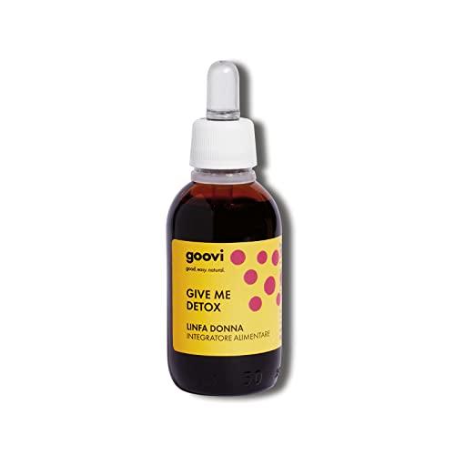 Goovi, Give Me Detox, Integratore Alimentare a Base di Linfa di Betulla, Favorisce il Drenaggio dei Liquidi, Funzione Depurativa e Drenante, 50 ml