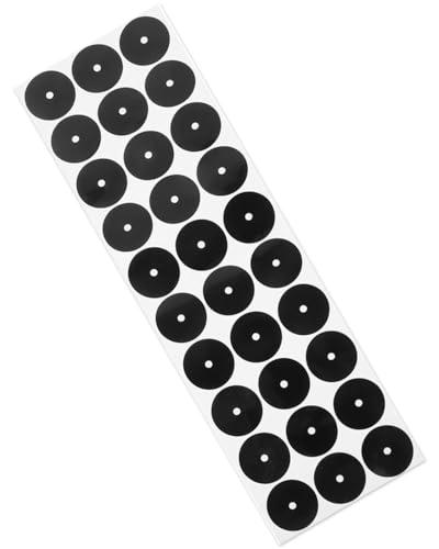 LEEQBCR 30 PCS 35 mm Adesivo Etichetta Biliardo da Tavolo Biliardo Pool Ball Indicatore di Posizione Locator Punta a Sfera Autoadesiva, Biliardo, Adesivi per segnare i punti, per biliardo americano