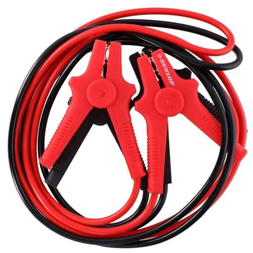 Dunlop Cavi Batteria Auto 16 mm² x 3 m - Cavi Auto con Pinze - Inclusa Borsa da Trasporto - Certificato TÜV