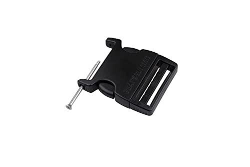 Field Repair Buckle - 50mm Side Release 1 pin - C: negro
